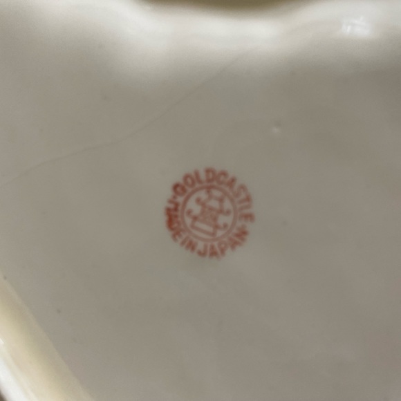 Gold Castle China 4 Section Floral Serving Tray Dish From Japan - Picture 3 of 10